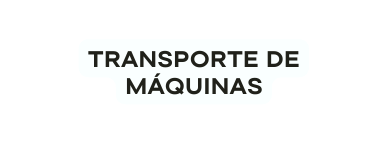 transporte de máquinas